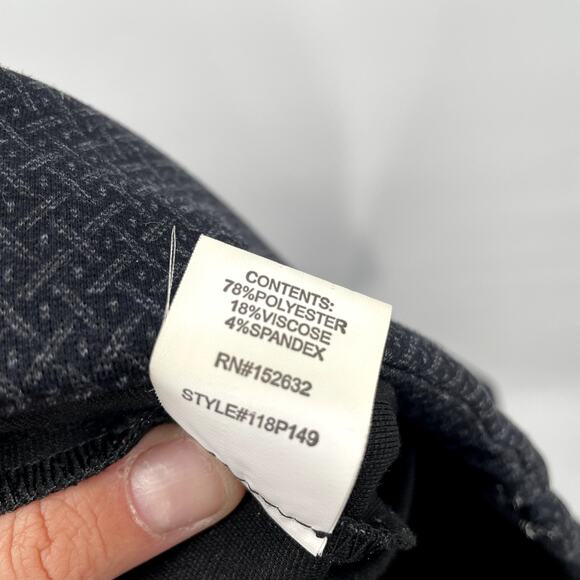 PEACE OF CLOTH Kaylee Charcoal Slim Trouser Dress Pant // 6 - Picture 10 of 10